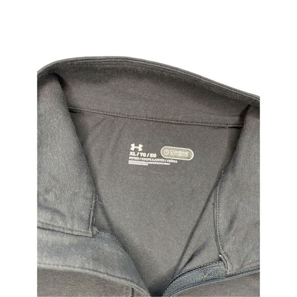 Under Armour NFL Carolina Panthers black 1/4 zip - XL - Picture 3 of 7